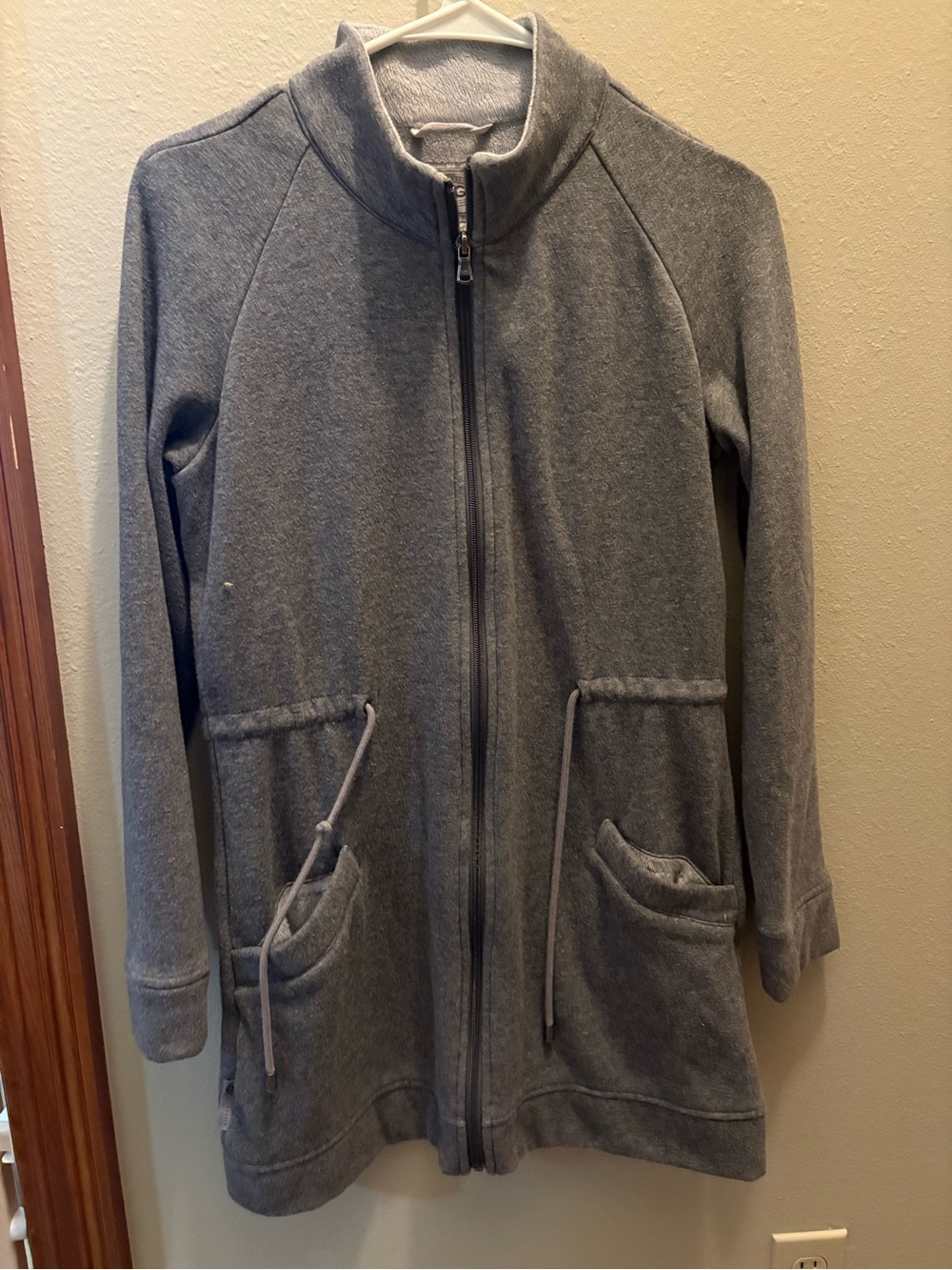 UGG Gray Full-Zip Women's Fleece Jacket